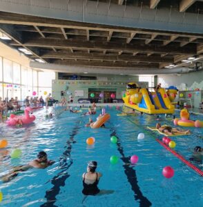 insufláveis AQUA FUN Pscinas Municipais de Viseu