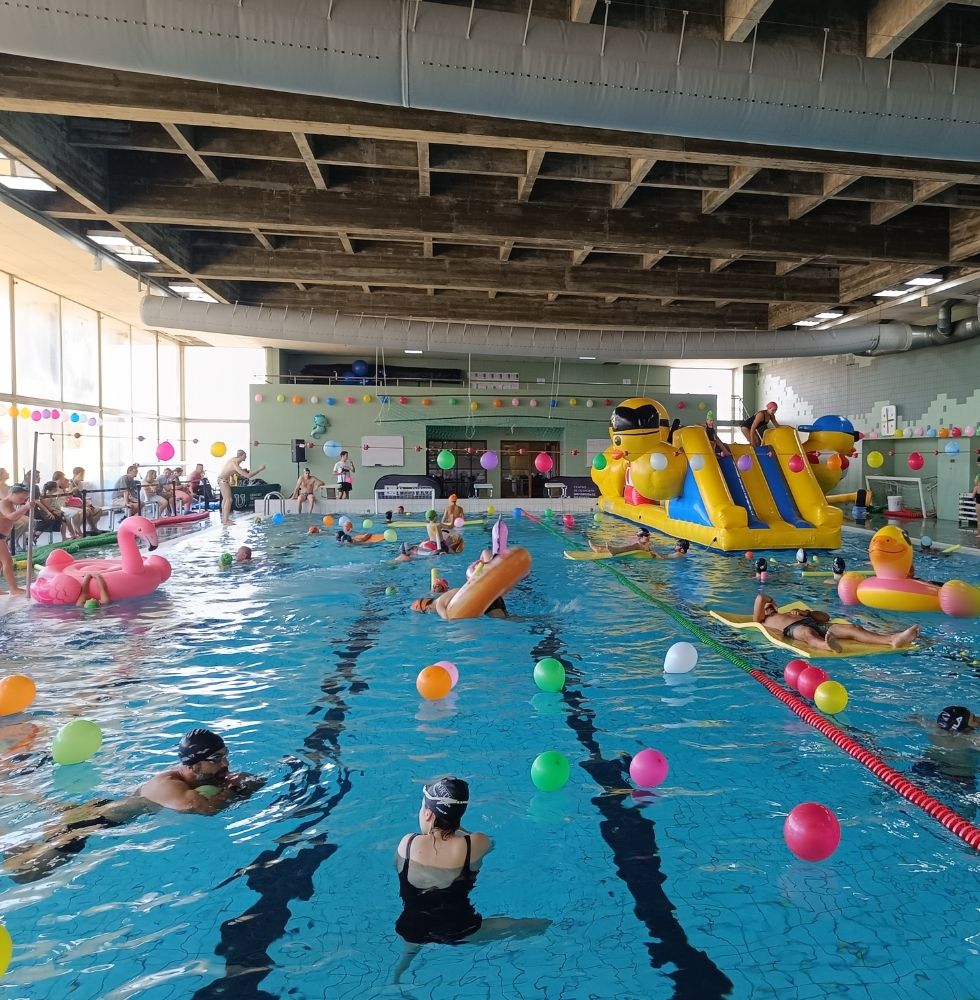 insufláveis AQUA FUN Pscinas Municipais de Viseu